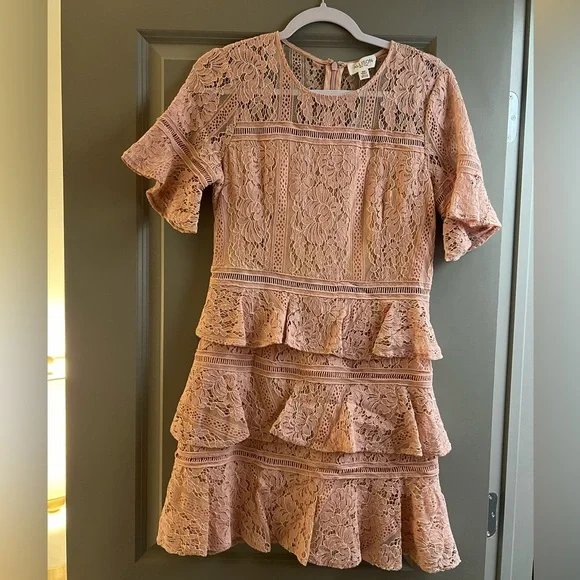 ivory lace dress short A Line V Neck Lace Appliques Ivory Homecoming Dresses Short Prom Dresses  with Flower, Lace Ivory Formal Dresses, Evening Dresses, Graduation Dresses